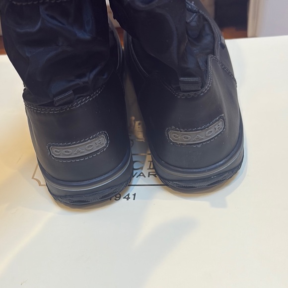 Coach Black Winter Boots - Picture 3 of 10